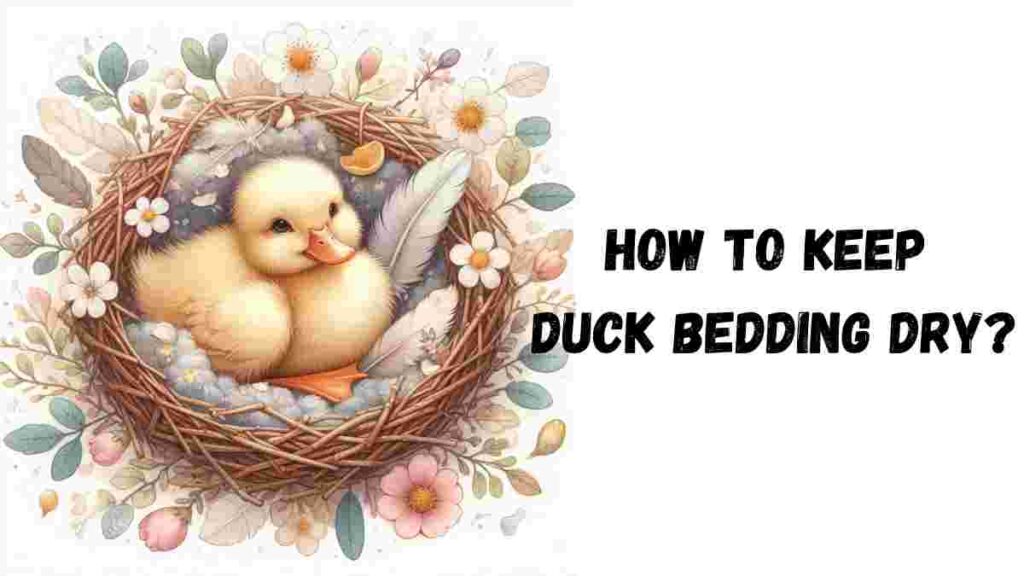 How to Keep Duck Bedding Dry