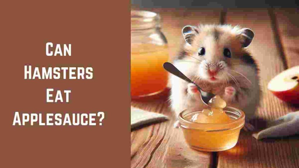 Can Hamsters Eat Applesauce