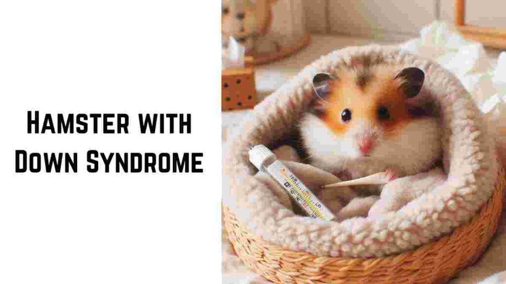 Hamster with Down Syndrome