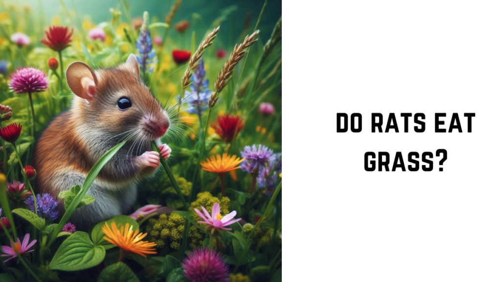 do rats eat grass 1