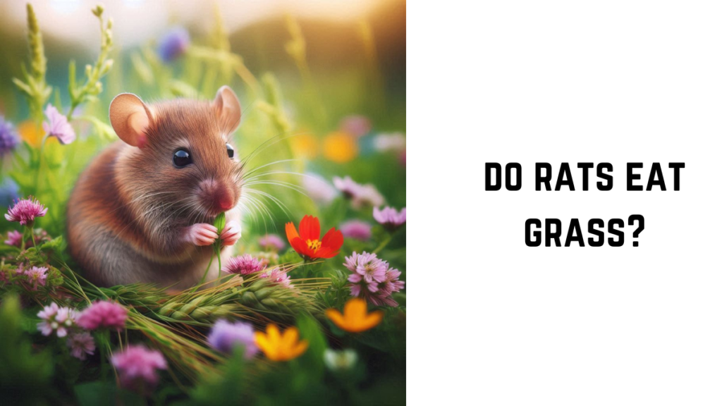 do rats eat grass 2