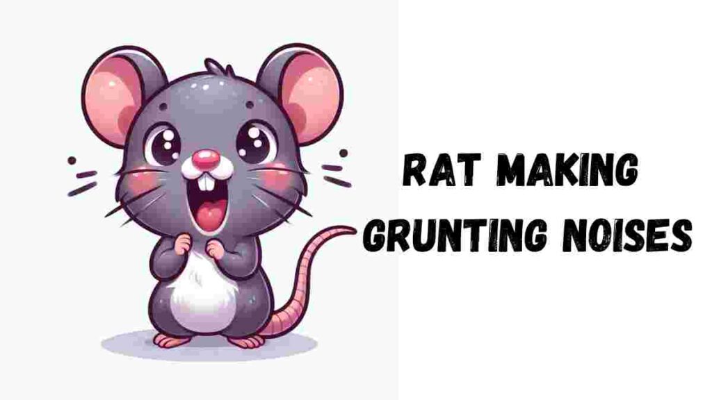 rat making grunting noises